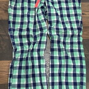 Old Navy Green and Blue Checkered Pants